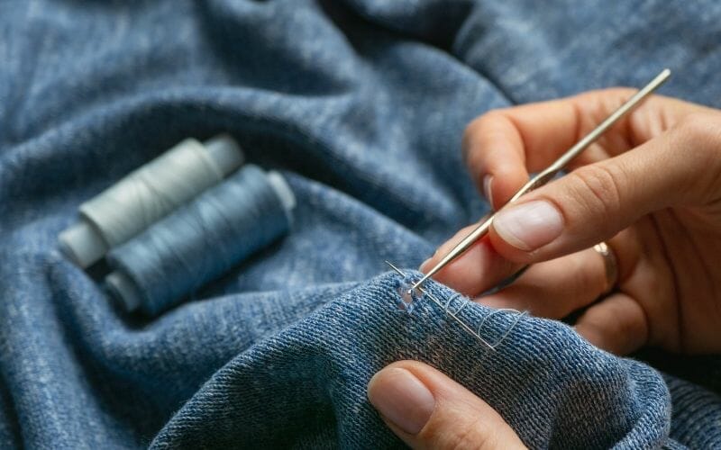 Fix a Hole in Knitting