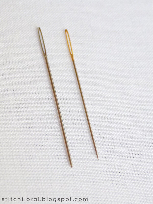 What Does An Embroidery Needle Look Like?