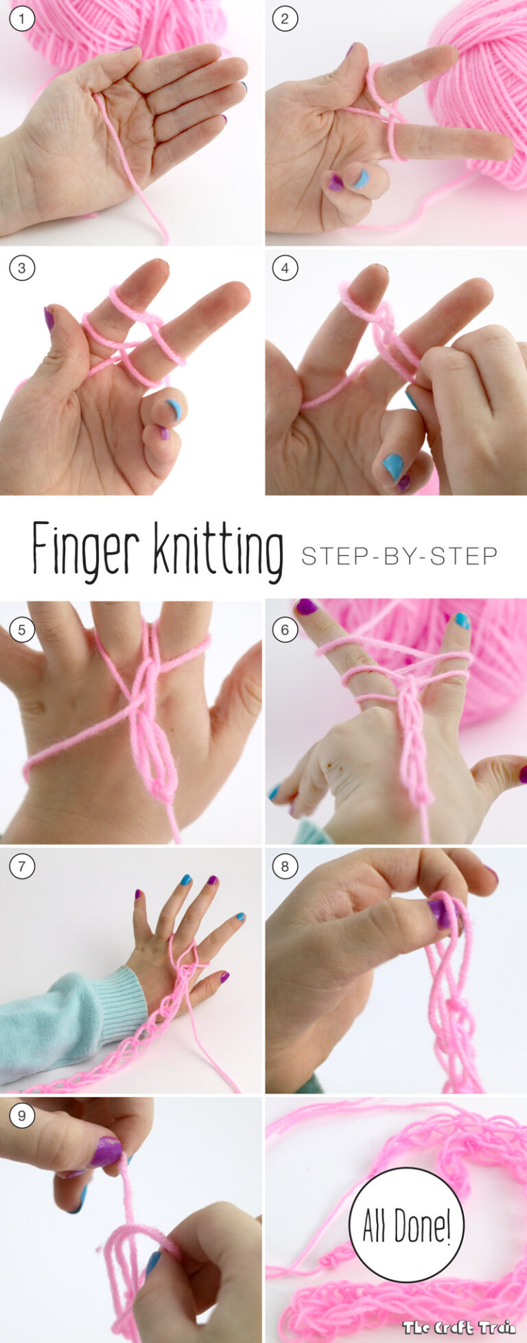 How Do You Finger Knit? - 9ffde1adeb004fb99146ca4f6e91ad0e