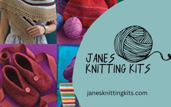 Book Review: 50 Garter Stitch Gifts to Knit - Janes Knitting Kits Logo 500 × 300 px 14 1
