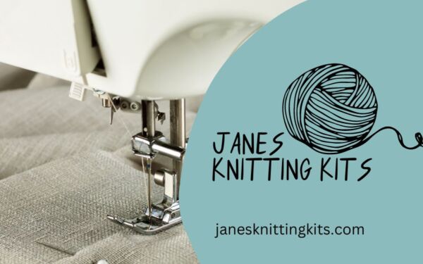 How to Sew Stretch Fabric with a Sewing Machine? - Janes Knitting Kits Logo 500 × 300 px 7 1