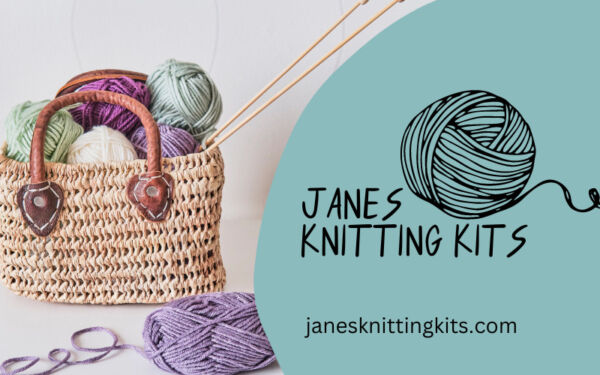 10 Best Knitting Bags & Organizers - Janes Knitting Kits Logo 500 × 300 px 1 1 2