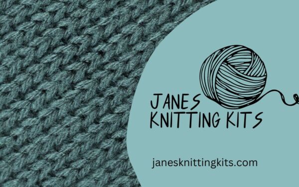Learn How to Knit Your Block Knitting with Our Simple 3-Step Guide. - Janes Knitting Kits Logo 500 × 300 px 15 1