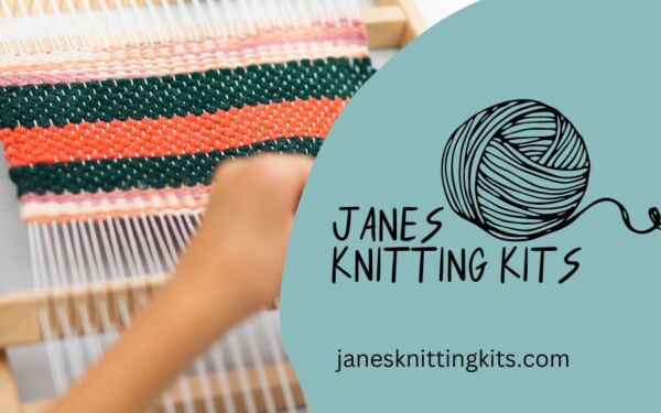 Best Knitting Loom For Beginners - Janes Knitting Kits Logo 500 × 300 px 20