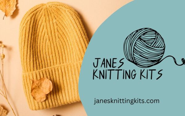 How to Crochet a Beanie [Your Super Simple 7-Step Guide] - Janes Knitting Kits Logo 500 × 300 px 5 1