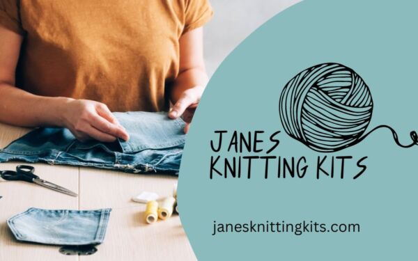 How to Sew on a Patch with a Sewing Machine? - Janes Knitting Kits Logo 500 × 300 px 8 1